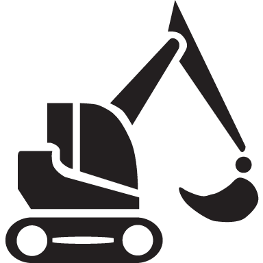 Odkup gradbene mehanizacije - ikona mini bager